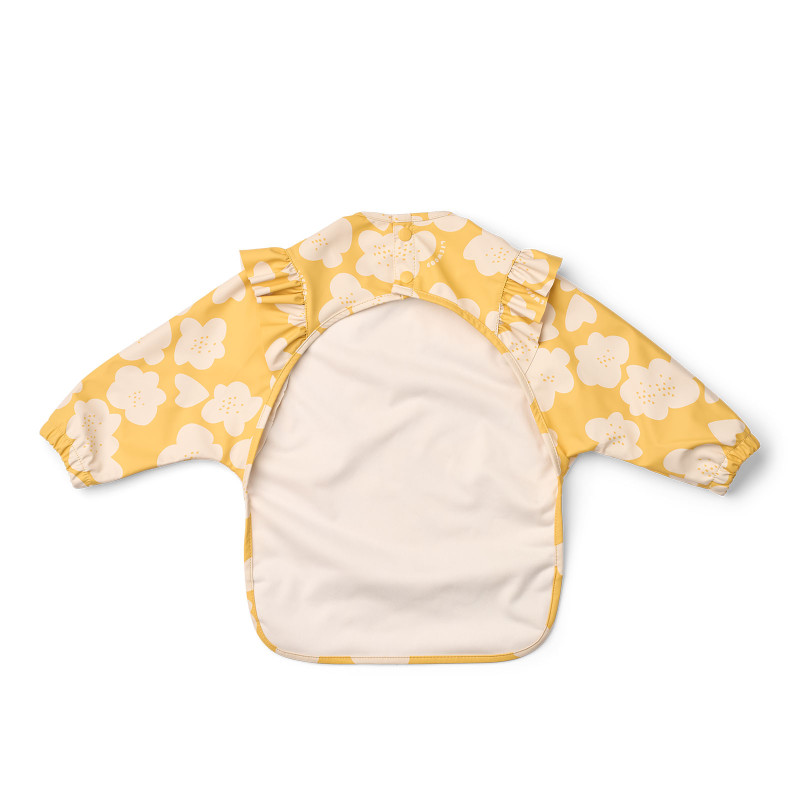 LIEWOOD Ärmellätzchen Merle Ruffle Flower / Lemon yellow