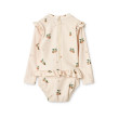 LIEWOOD Sille Baby-Badeanzug mit langen Ärmeln Peach / Sea shell