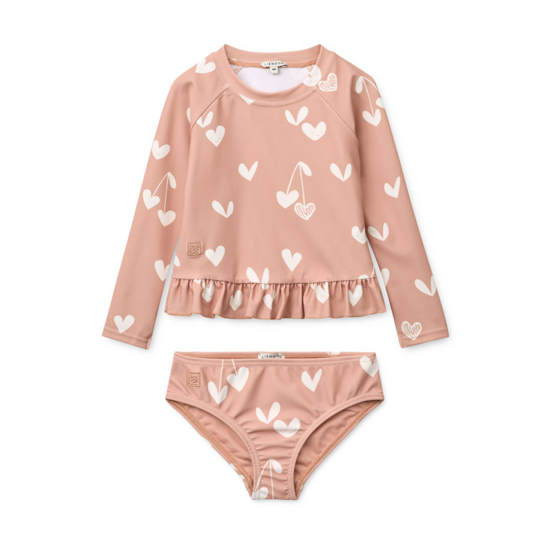 LIEWOOD Bade-Set Dagny Sweethearts Pale Tuscany