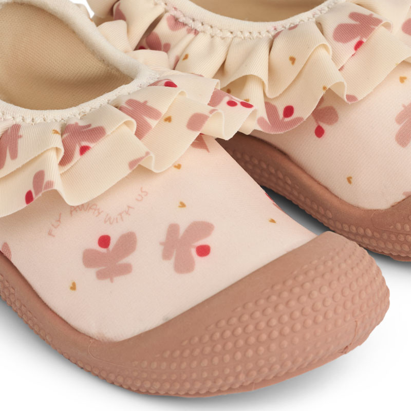 LIEWOOD Badeschuhe Sanjia Flounce Mini Butterfly / Apple blossom