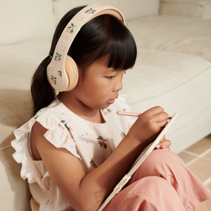 LIEWOOD Quinn kabellose Kopfhörer Peach / Sea shell