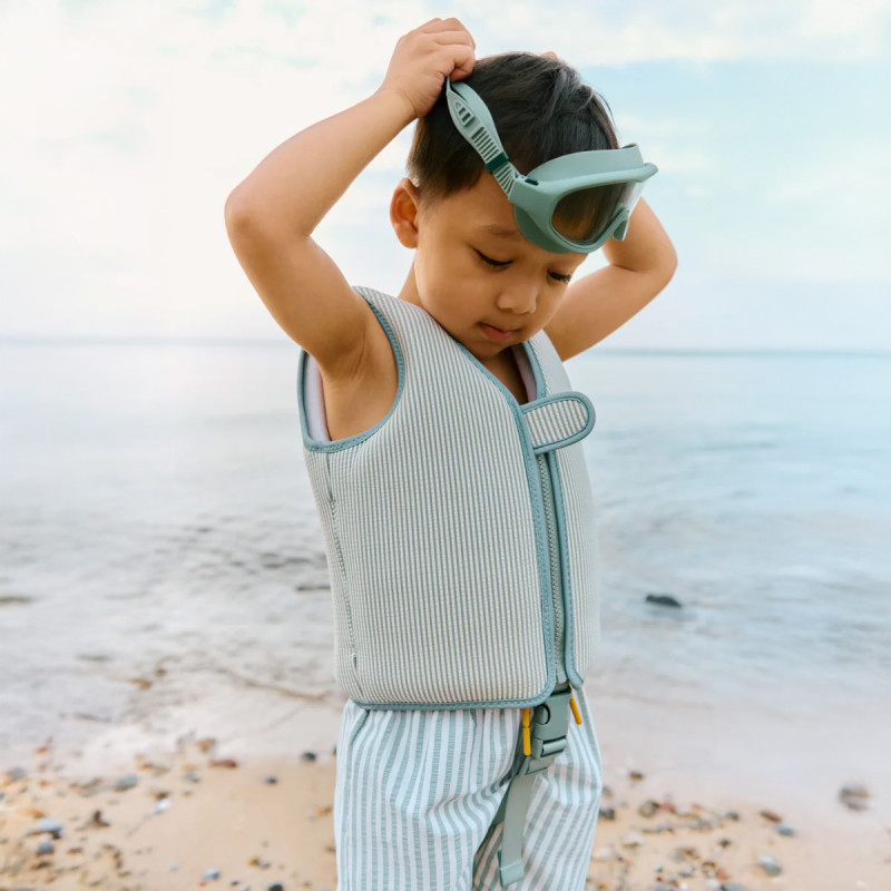 LIEWOOD Duke gestreifte Badeshorts Stripe Peppermint