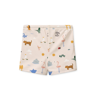 LIEWOOD Otto Badehose Around the world / Sandy