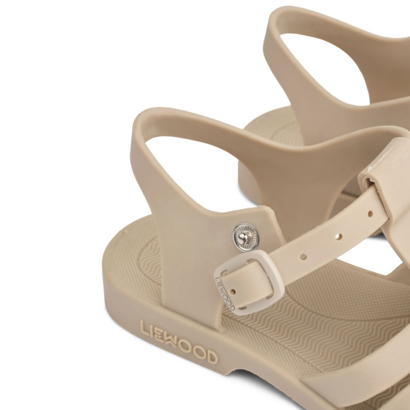 LIEWOOD Bre Beach Sandalen mit Anhängern Bear sandy