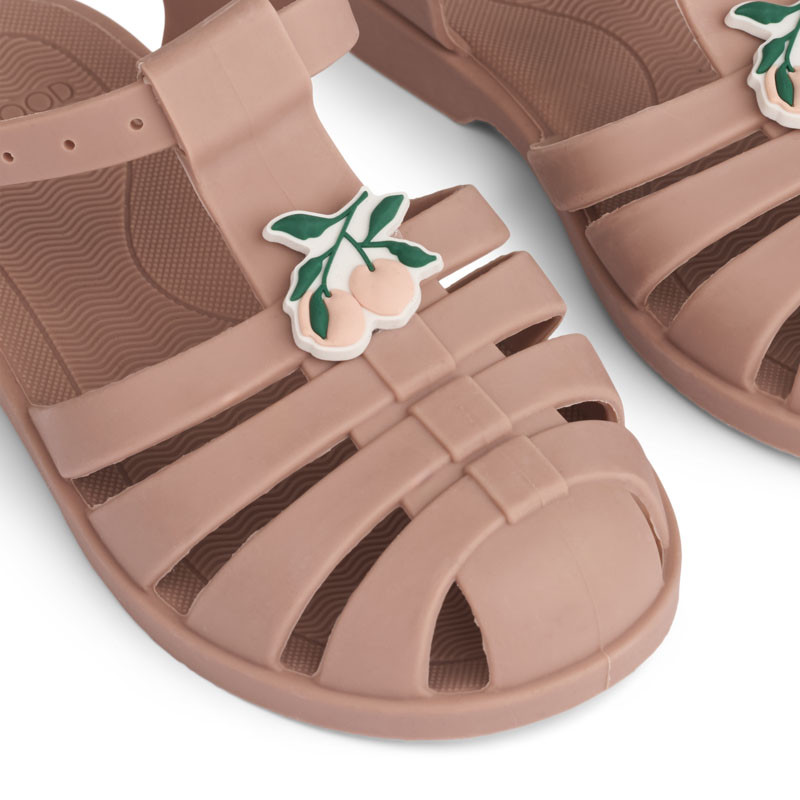 LIEWOOD Bre Beach Sandalen mit Anhängern Peach / Dark rose