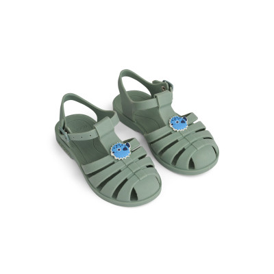 LIEWOOD Bre Beach Sandalen mit Anhängern Puffer / peppermint
