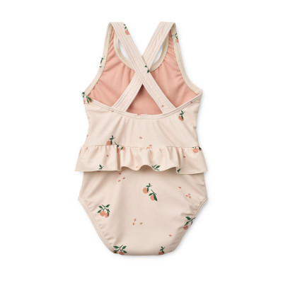LIEWOOD Baby Badeanzug Amara bedruckt Peach Sea shell