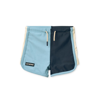 LIEWOOD Badehose Finny Beach blue mix