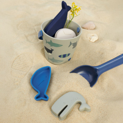 LIEWOOD Strandset Gilma Shark / Dove blue