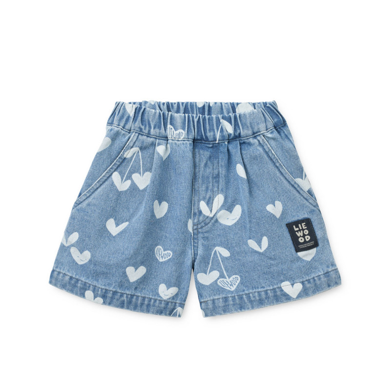 LIEWOOD Denim Shorts Borrisa Weethearts / Light blue denim