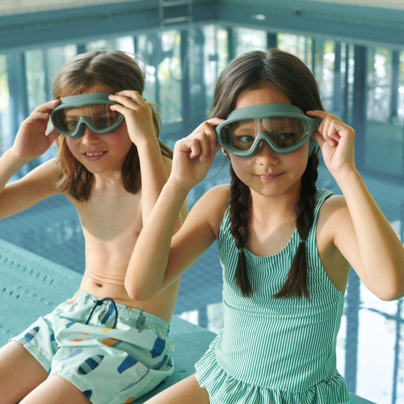 LIEWOOD Schwimmbrille Kerem Peppermint / Garden green