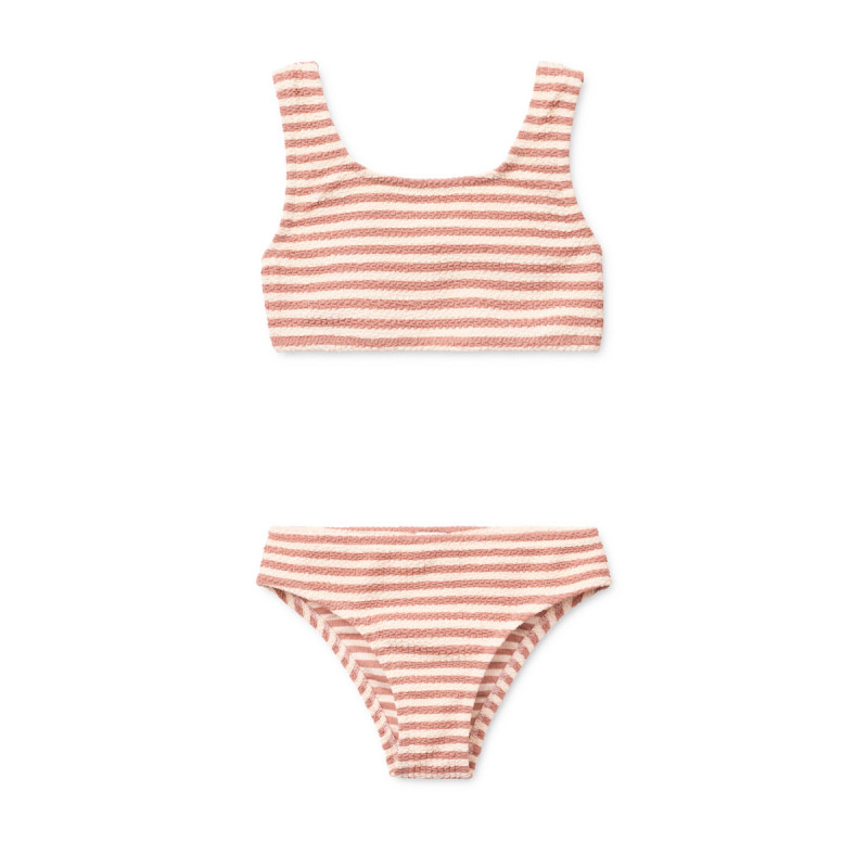 LIEWOOD Bello gestreifter Bikini Coral blush