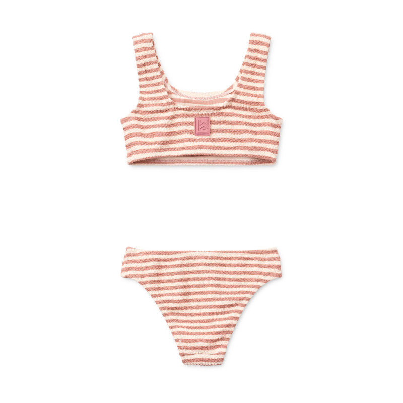 LIEWOOD Bello gestreifter Bikini Coral blush