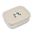 LIEWOOD Brotdose Arthur Panda / Sandy / dark grey