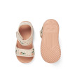 LIEWOOD Blumer Sandalen Peach / Sea shell