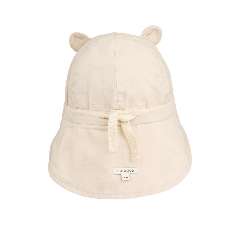 LIEWOOD Kinder Sonnenhut Gorm mit Ohren Around the world / Sandy