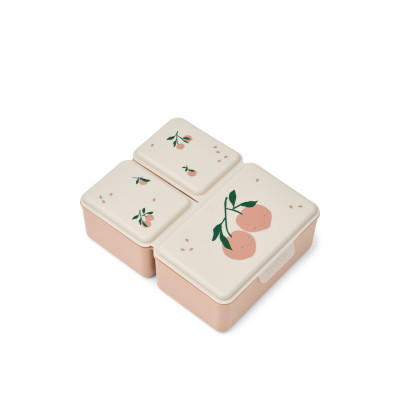 LIEWOOD Kinder Lunchbox Driss Peach me / Sea shell