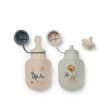 LIEWOOD Silikon Smoothie Flasche Lizzie 2er-Set Sea creature / Sandy