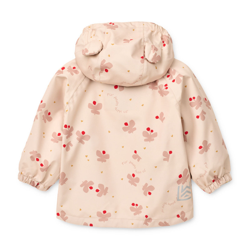 LIEWOOD Regenbekleidungsset Manu Butterfly / Apple Blossom