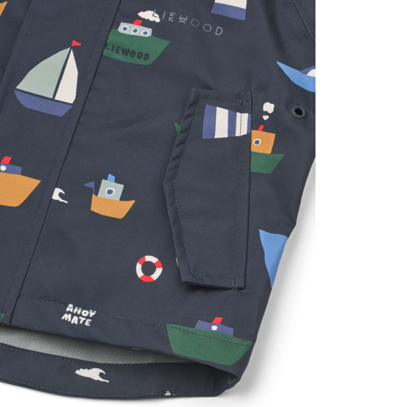 LIEWOOD Regenbekleidungsset Manu Sailing / Classic navy