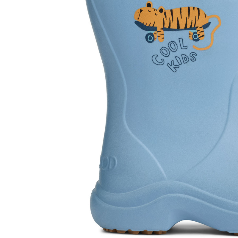 LIEWOOD Gummistiefel Aston Tiger / Beach blue