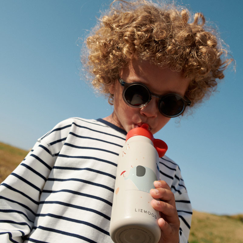 LIEWOOD Sonnenbrille Darla Whale Blue transparent 1–3 Jahre