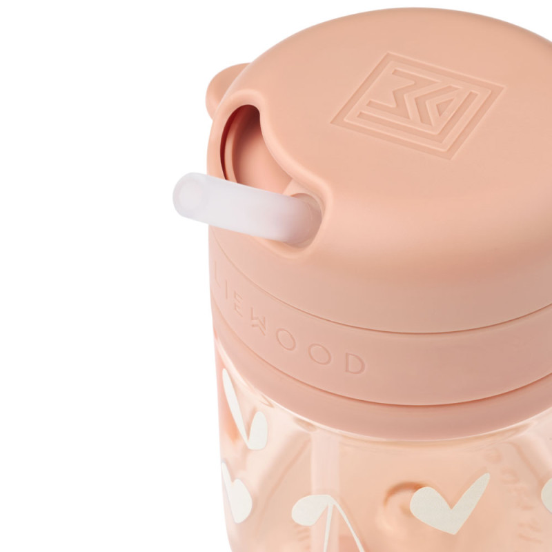 LIEWOOD Pavia Tritan-Strohhalmbecher 280 ml Sweethearts / Pale tuscany