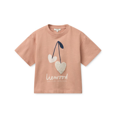 LIEWOOD Tyler T-Shirt Sweethearts / Pale tuscany