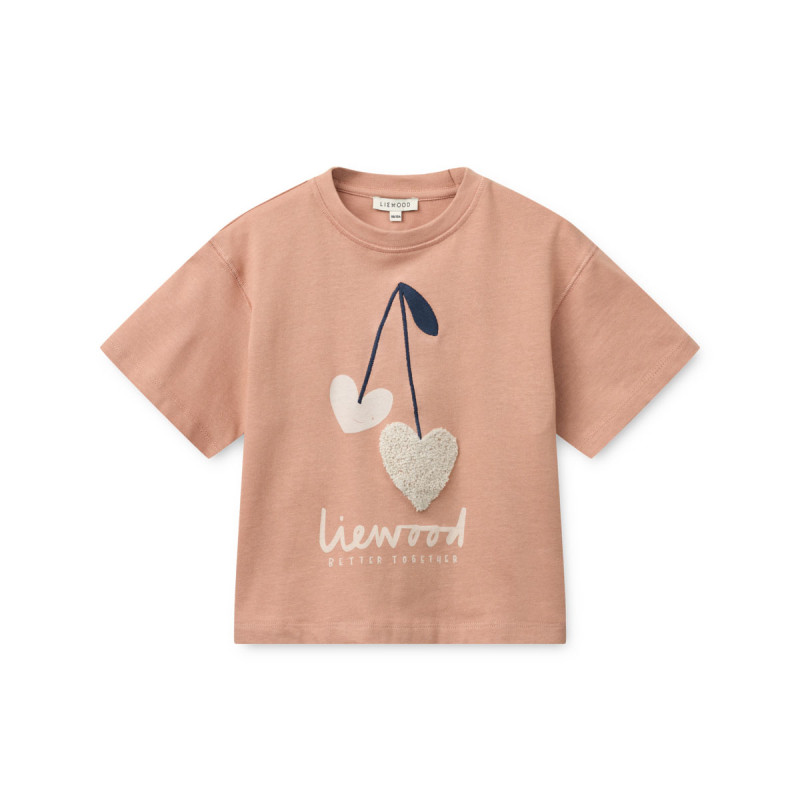 LIEWOOD Tyler T-Shirt Sweethearts / Pale tuscany