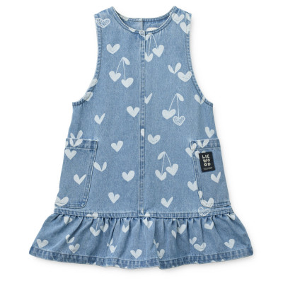 LIEWOOD Jeanskleid Angelica Sweethearts / light blue