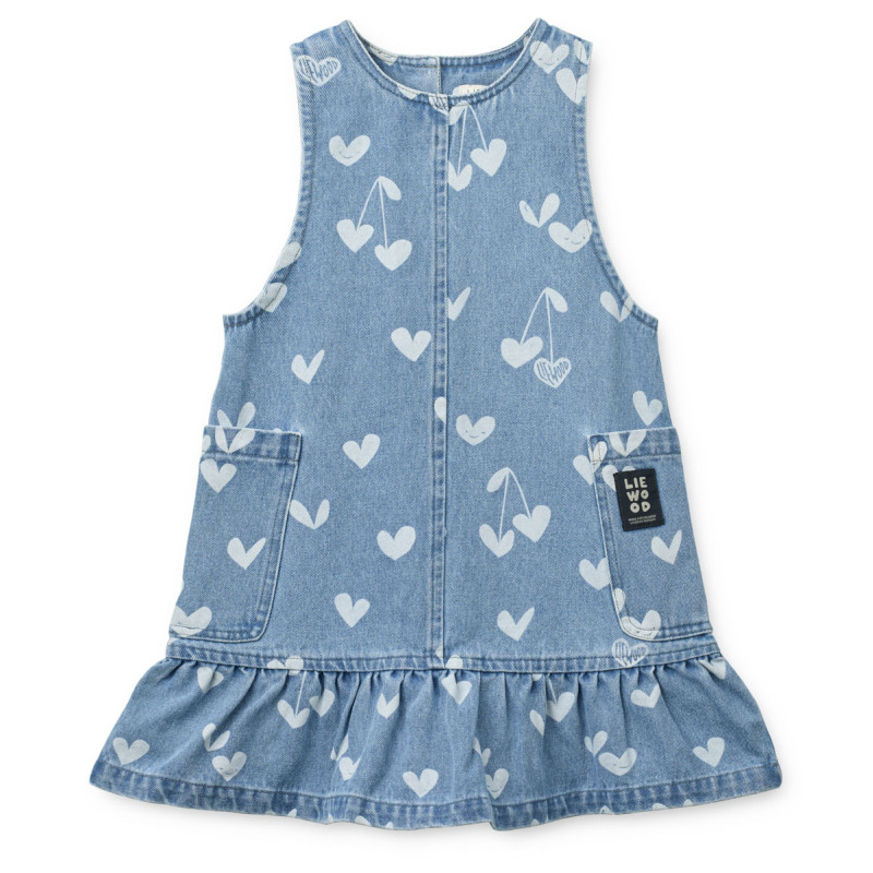 LIEWOOD Jeanskleid Angelica Sweethearts / light blue