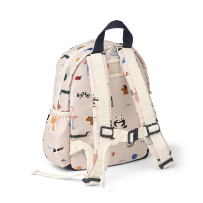 LIEWOOD Rucksack Andreas Around the world / Sandy