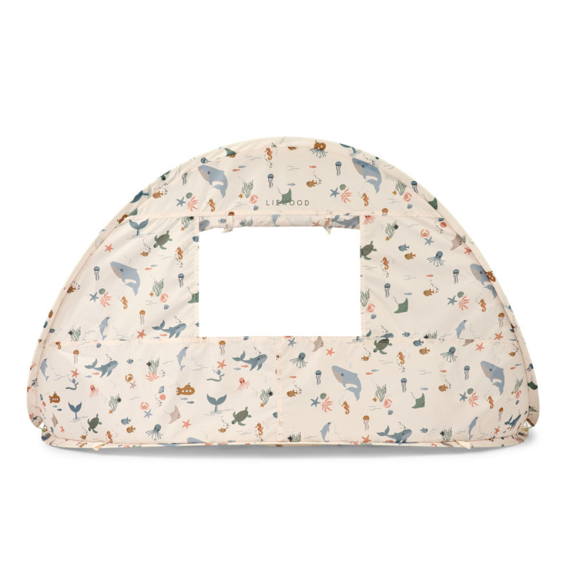 LIEWOOD Strandzelt mit Planschbecken Everett Sea creature / Sandy