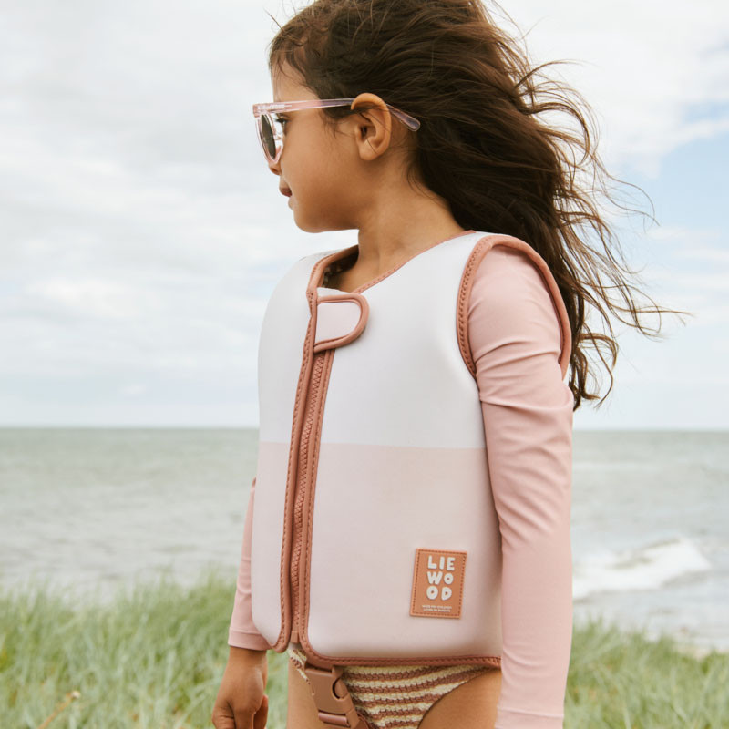 LIEWOOD Schwimmweste mit Ärmeln Dove Tuscany rose multi mix