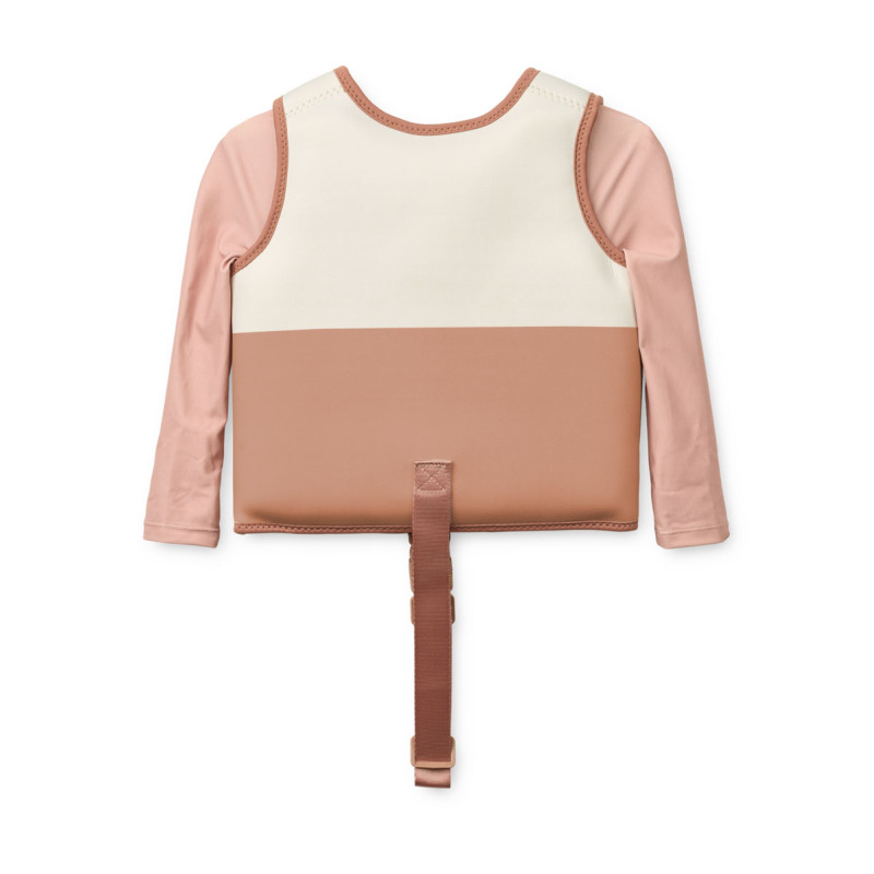LIEWOOD Schwimmweste mit Ärmeln Dove Tuscany rose multi mix