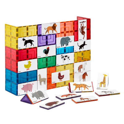 Magnetische Karten Tiere Puzzle 40 Stück