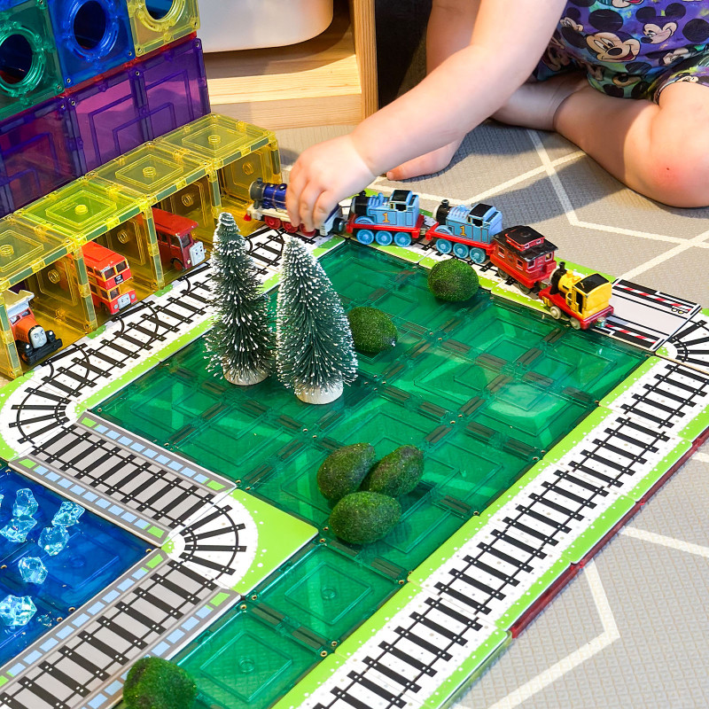 Magnetische Karten Schienen 36 Stück