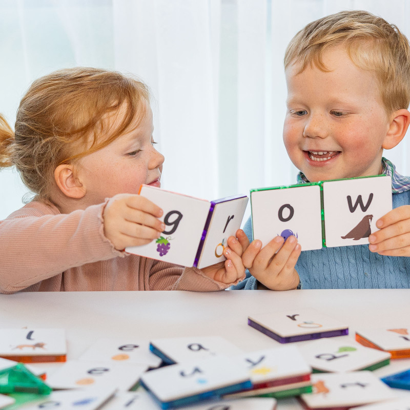 Magnetische Karten Kleinbuchstaben 40 Stück