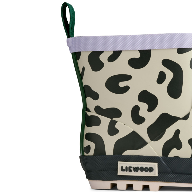 LIEWOOD gefütterte Gummistiefel Jesse Leo Mist