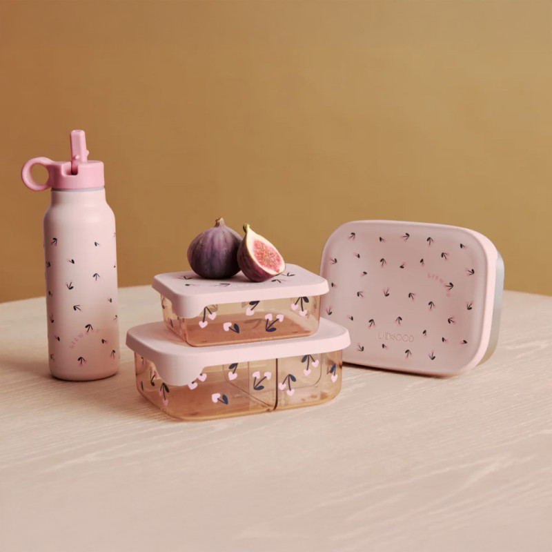 LIEWOOD Brotdose Arthur Mini Cherry heart / Rosey
