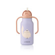 LIEWOOD Thermoflasche Kimmie 250 ml Cat / Warm lilac
