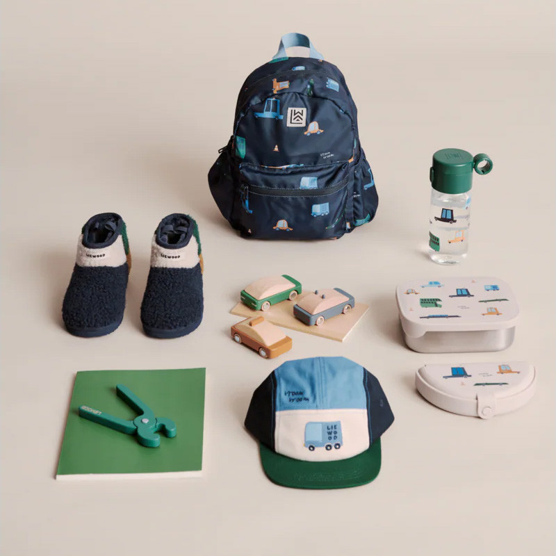 LIEWOOD Rucksack Andreas Cars / Classic navy