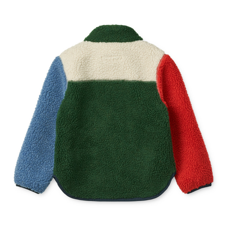 LIEWOOD Kinder Fleecejacke Noam Garden green multi mix
