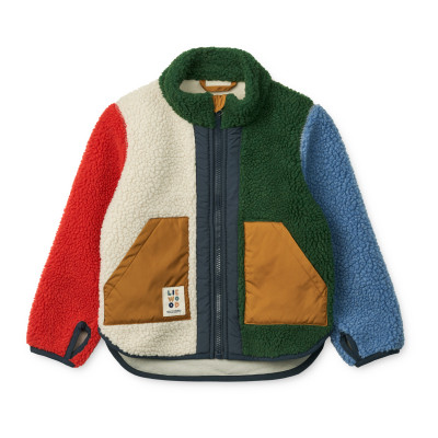 LIEWOOD Kinder Fleecejacke Noam Garden green multi mix