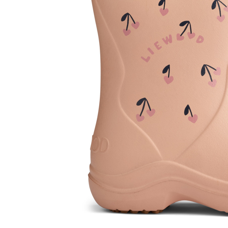 LIEWOOD Gummistiefel Aston Cherry Hearts / Pale Tuscany