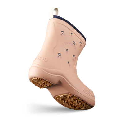 LIEWOOD Gummistiefel Aston Cherry Hearts / Pale Tuscany