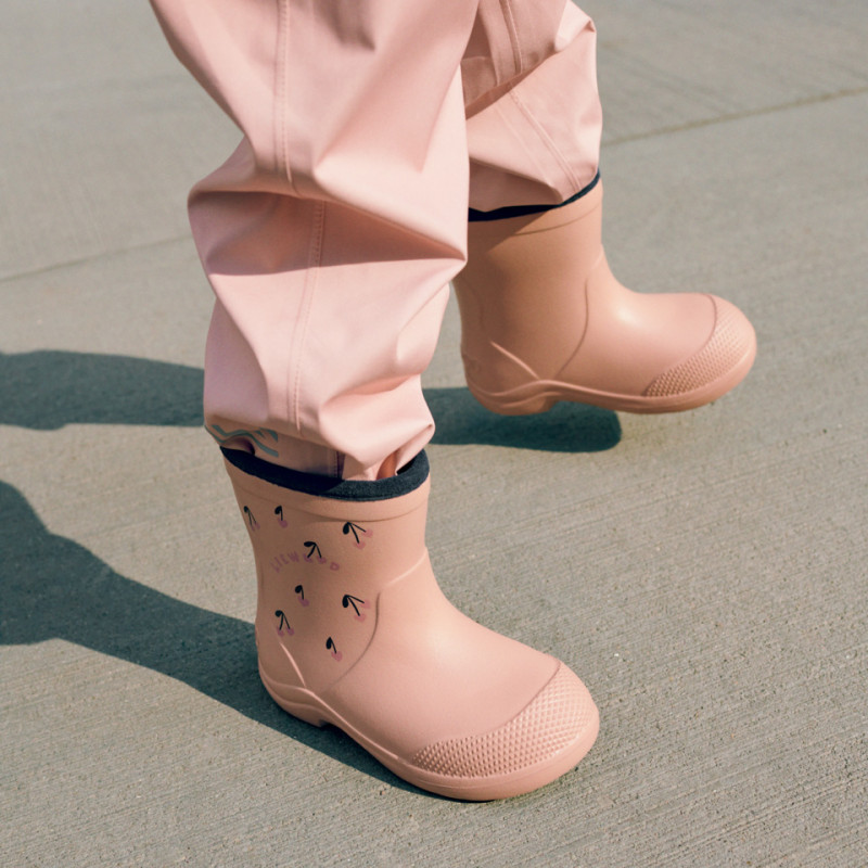 LIEWOOD Gummistiefel Aston Cherry Hearts / Pale Tuscany