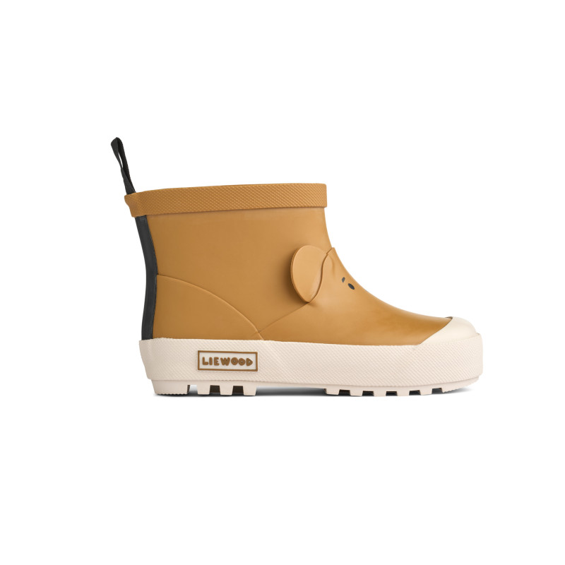 LIEWOOD gefütterte Gummistiefel Jesse Bear Golden caramel