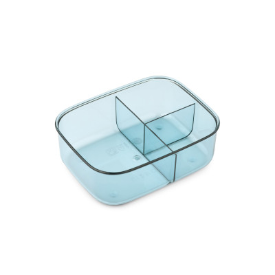 LIEWOOD Tritan-Lunchbox Arthur Race cars / Beach blue