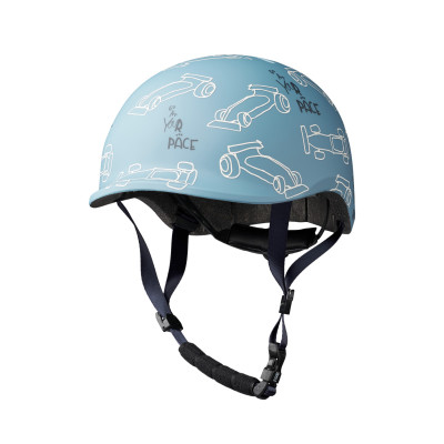 LIEWOOD Fahrradhelm Milly Race cars / Beach blue